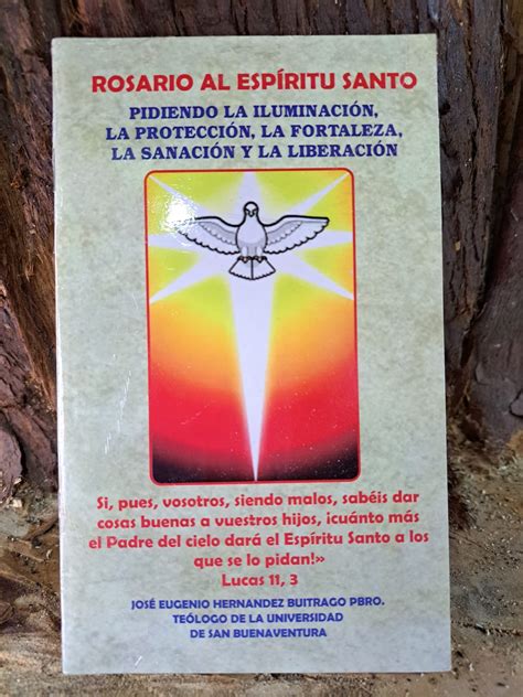 Libro Rosario Al Espiritu Santo Guerreros Espirituales Catolicos