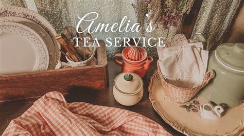 Amelias Tea Service A Cottagecore Short Movie By Indoora World YouTube