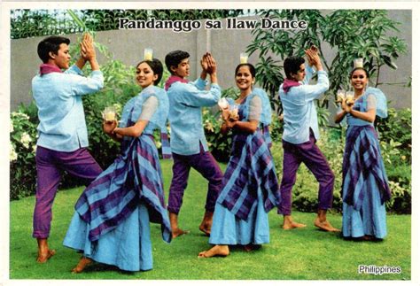 1762 Philippines Mimaropa Pandanggo Sa Ilaw Dance Folk Dance