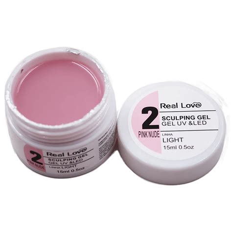 Gel Linha Light Sculping Nude Pink Ml Real Love Usina Das Unhas