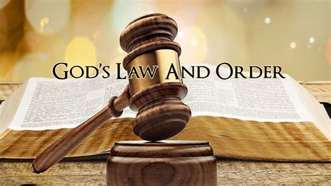 Gods Law And Order Bethel Lutheran Brethren Church