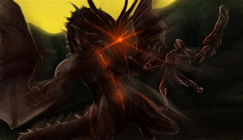 Dark Souls Black Dragon Kalameet By Oniruu On Deviantart