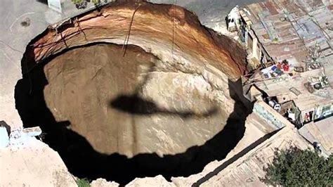 7 Of The Largest Sinkholes In The World Youtube