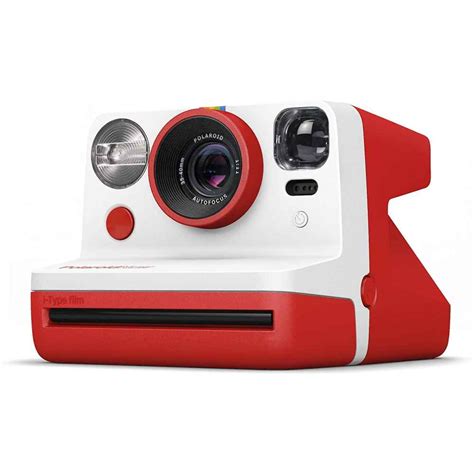 Polaroid Now 9032 Red Autofocus I Type Istant Camera