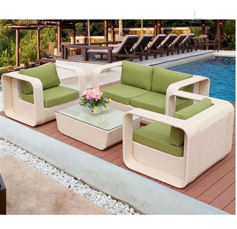 New Arrival Luxury Outdoor Patio Rattan Garden Sofa Furniture Sale