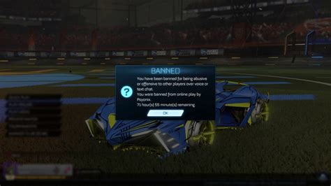 I Got Banned From Rocket League Youtube