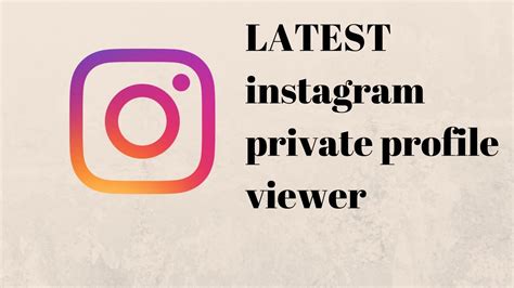 Private Profile Viewer On Instagram Telegraph