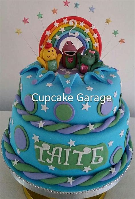 Barney And Friends Cake Decorated Cake By Cupcake Garage Cakesdecor