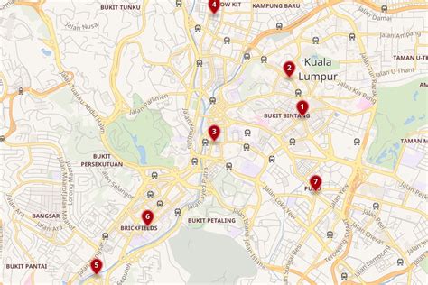 Where To Stay In Kuala Lumpur Best Neighborhoods And Hotels With Map