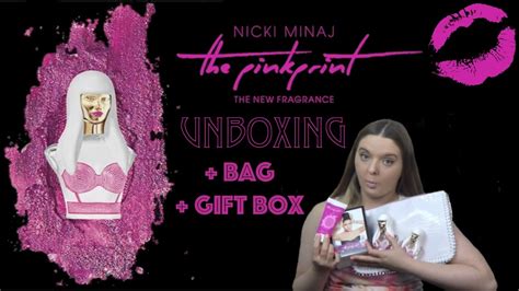 The Pinkprint Perfume Unboxingreview Nicki Minaj Youtube
