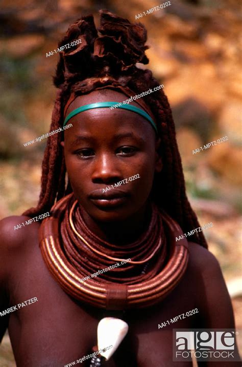 Himba Woman Opuwa Namibia Stock Photo Picture And Rights Managed