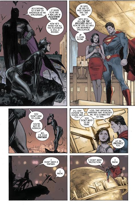Superman Lois Lane Batman And Catwoman In Batman 36 December 2017