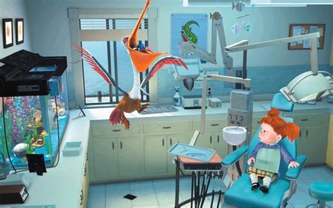 Top 13 Dentists In The Movies Dental Fun Dentist Cartoon Finding Nemo