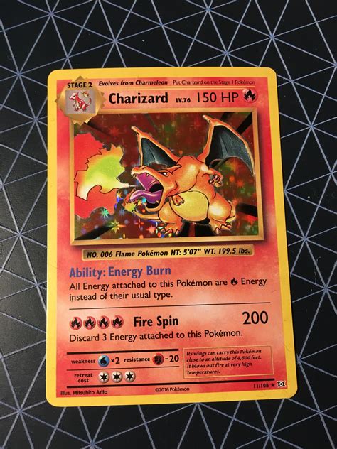 Pokemon card sets collection feedback store. Charizard - XY: evolutions : pkmntcgcollections