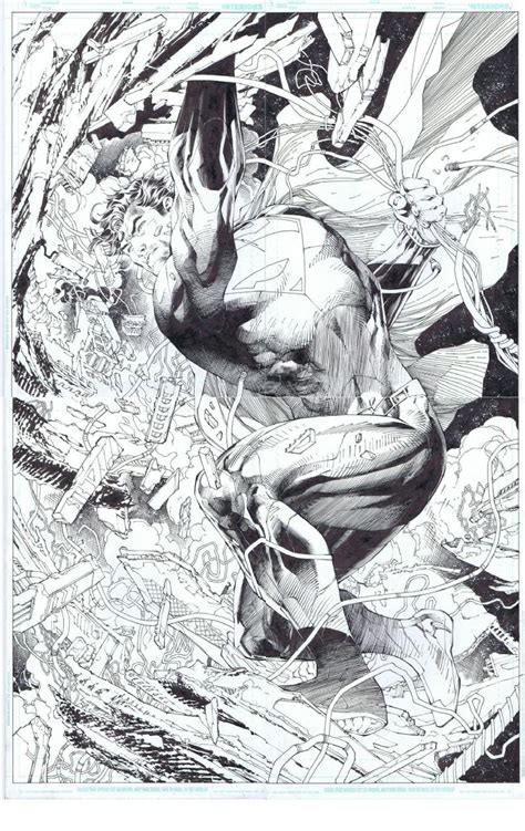 Superman Unchained 1 Pg 9 To 12 In Alex Gonzalezs Jim Lee Comic Art