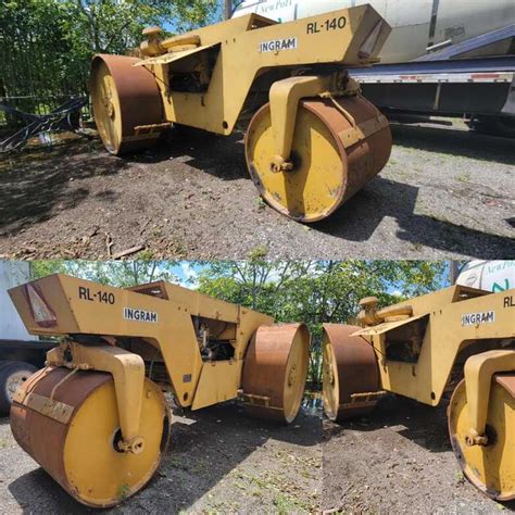Ingram Smooth Drum Roller Compactor 8 12 Ton Skj Import And Export Inc