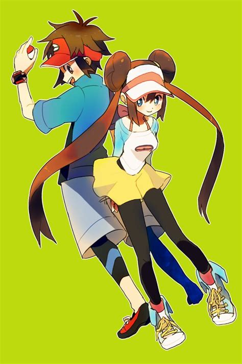 Nate And Rosa Pokemon Manga Pokemon Game Characters Pokemon Characters