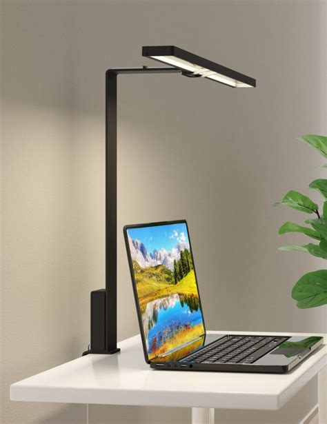 New Desk Lamp With Ergonomic Light For Height Adjustable Desk