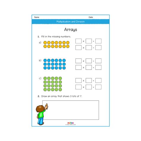 Find more resources for these topics. Multiplication and Division | Year 1 Worksheets | Melloo | Maths