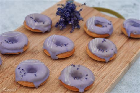 Baked Lavender Rosemary Donuts Recipe Donut Recipes Baked Donuts