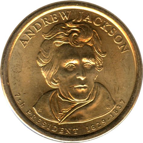 1 Dollar Andrew Jackson United States Numista