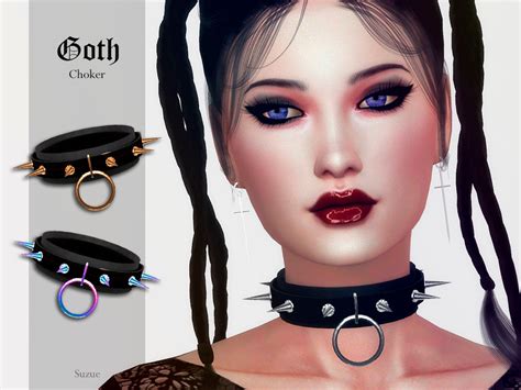 The Sims Resource Goth Choker