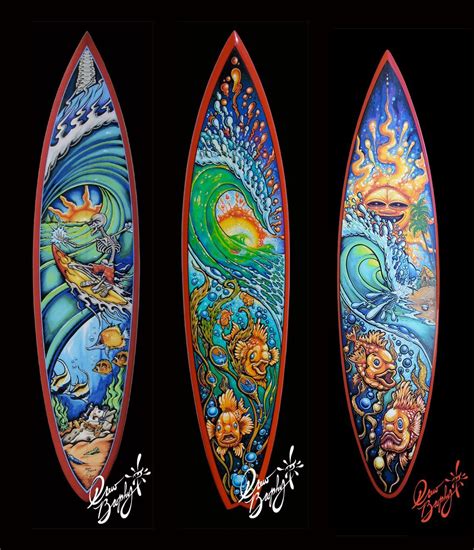 Surfboard Drawings