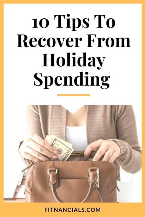 10 Tips To Recover From Holiday Spending That Actually Work Holiday