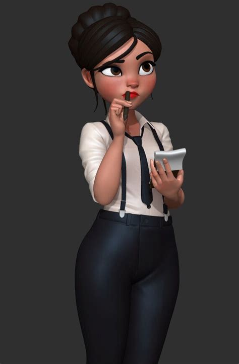 Waitress François Boquet Character design animation Cartoon character design Cartoon girl