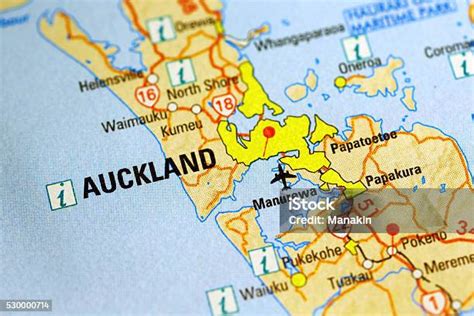 Auckland Area In A Map Stock Photo Download Image Now Auckland Map