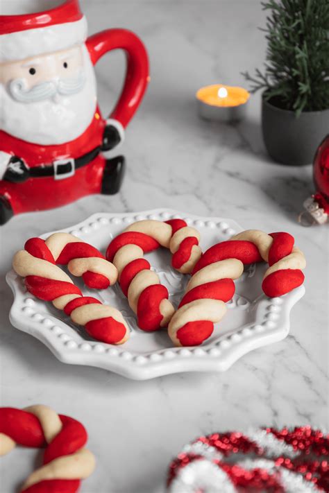Vegan Candy Cane Cookies — The Simple Sprinkle