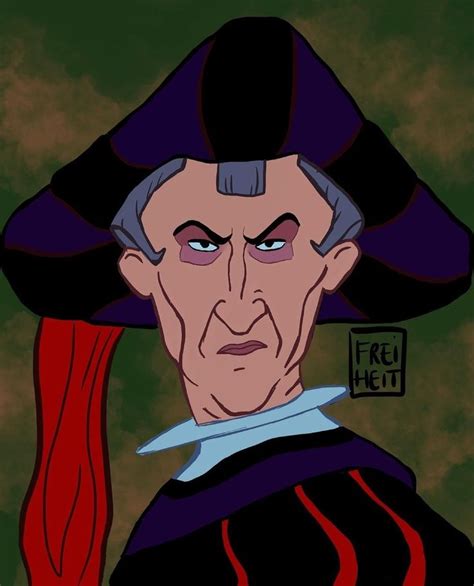 Pin By Laura Smith On The Hunchback Of Notre Dame Judge Claude Frollo Frollo Disney Disney
