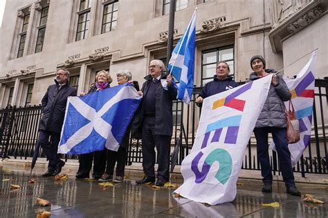 Uk Top Court Rules Against Scottish Independence Vote Plan Ap News