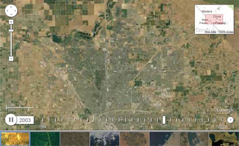 Earth timelapse is a global, zoomable video that lets you see how our planet has changed since 1984. New Google Tool Shows Remarkable Timelapse of Fresno ...