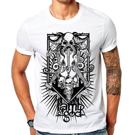 Mazumi8 Lamb Of God Heavy Metal T Shirt In T Shirts From Mens Clothing