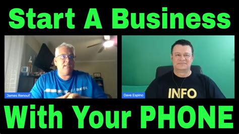 How to start a telecommunications company. How To Start A Business With Your Phone - YouTube