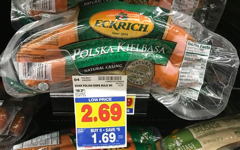 Soon, 2,000 of kroger's stores will be home to a beloved consumer favorite: Eckrich Smoked Sausage items as low as $0.69 at Kroger ...
