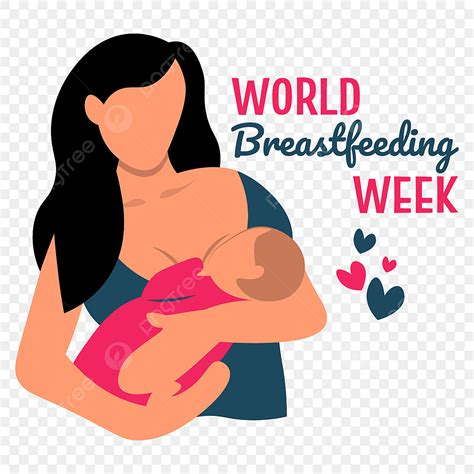 Breastfeeding Clipart Hd Png World Breastfeeding Week Illustration