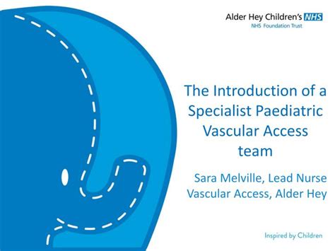 Ppt The Introduction Of A Specialist Paediatric Vascular