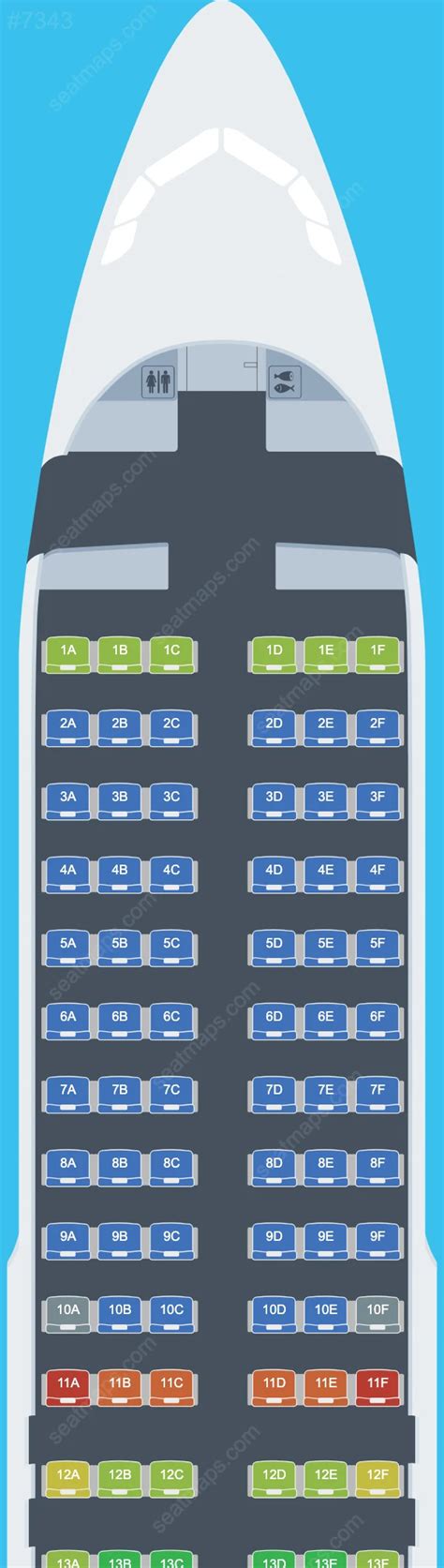 Indigo Airbus A320 Seat Map Updated 2024 Find The Best Seat Seatmaps