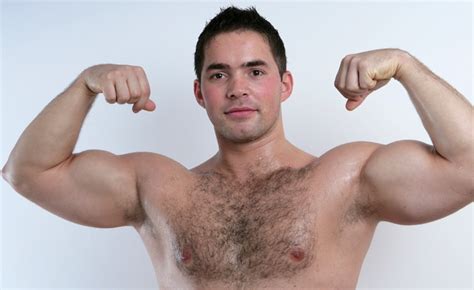 HUNK Hot Stud Jerry From UK Shows Hairy Chest