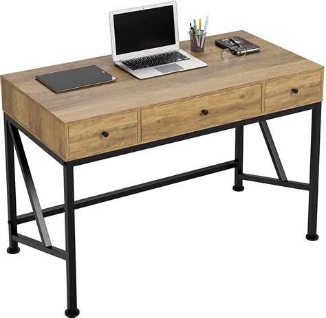 Rustic Writing Desk Writing Desk With Drawers Writing Space Wood
