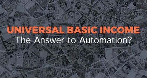 Universal Basic Income Infographic