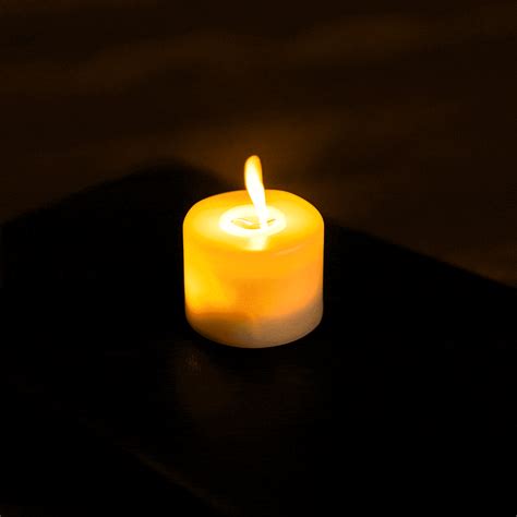 Luxe Collection 6 Flickering Flame Tealight Candles Wholesale By Hill