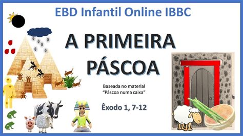 A Primeira Páscoa Infantil