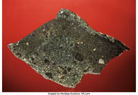 A Beautiful And Rare Meteorite From Kansas Meteorites Stones Lot