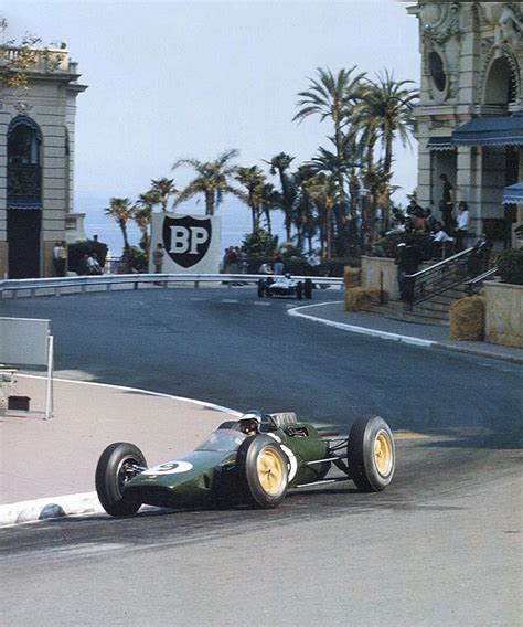 1963 Formula 1 Monaco Grand Prix Jim Clark Lotus 25 Classic