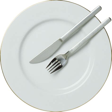 Fork Knife Plate Transparent Png Stickpng