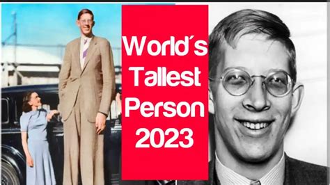 Tallest Person In The World 2023 List Of Tallest People Height