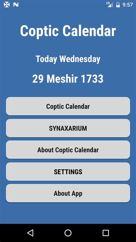 Coptic Calendar Apk للاندرويد تنزيل